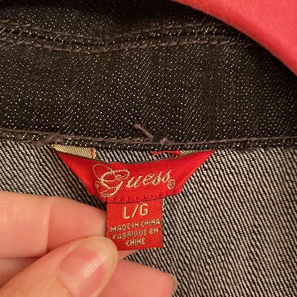 π large Guess Jean jacket - Picture 4 of 13